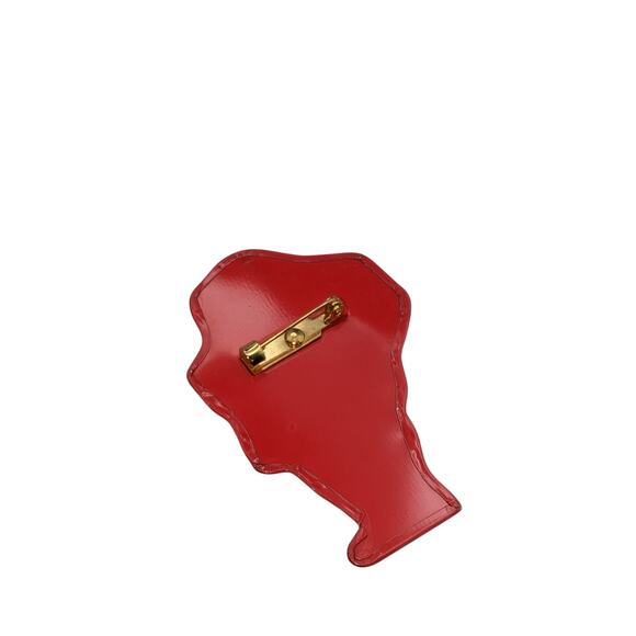 Vintage Hallmark Metal Old-Fashioned Christmas Holiday  Santa 2.75" Pin - Picture 3 of 4